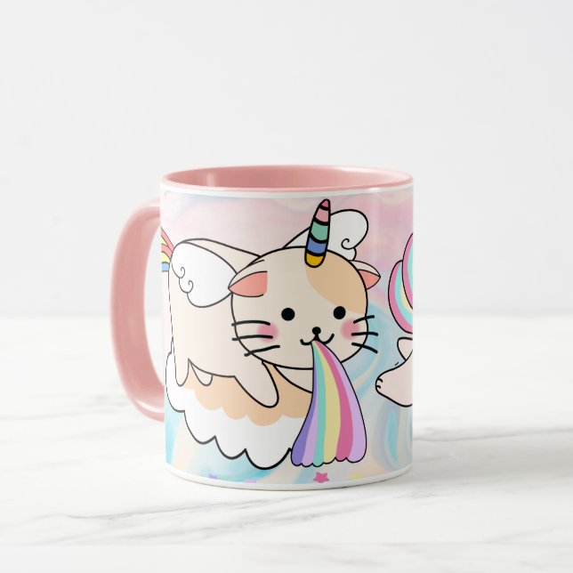 Cat Unicorn   Mug (Front Left)