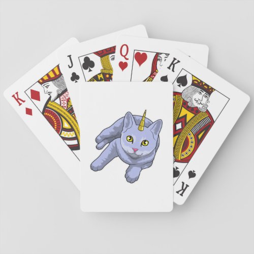 Cat Unicorn Poker Cards