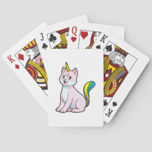 Cat Unicorn Poker Cards