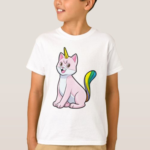 Cat Unicorn T_Shirt