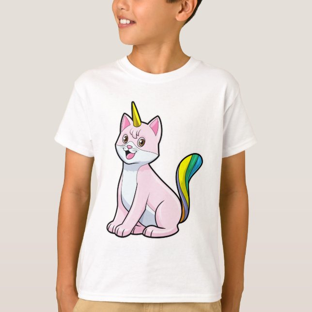 Cat Unicorn T-Shirt (Front)