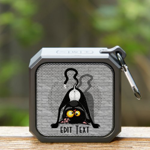 Cat Upside Down Funny Cartoon Character Bluetooth Speaker