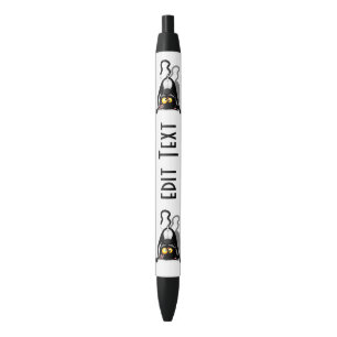 Cat Upside Down Funny Cartoon Character Pen