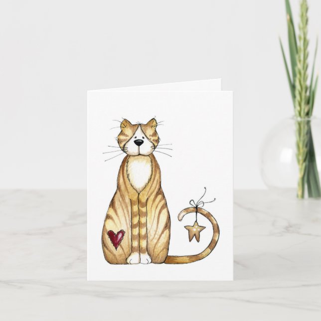 Cat - Valentine Card (Front)