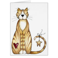 Cat - Valentine Card