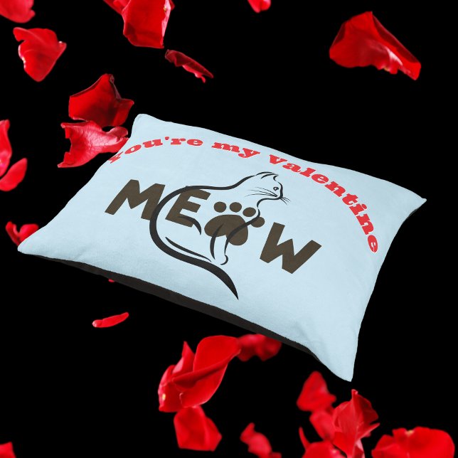 Cat Valentine - You're My Valentine on blue | Pet Bed (Creator Uploaded)