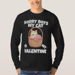 Cat  Valentine&#39;s Day Cat Owner  8 T-Shirt