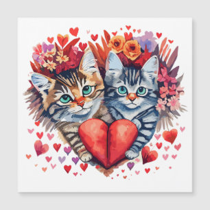 Cat Valentines Magnet