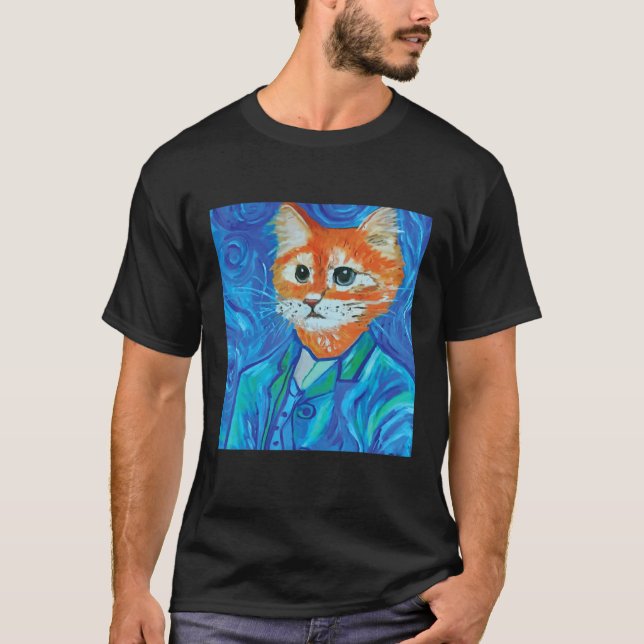 Cat Van Gosh 3 T-Shirt (Front)