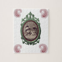 Cat Vintage Jigsaw Puzzle
