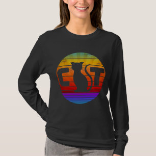 CAT VINTAGE SUNSET T-Shirt