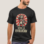 Cat Viva La Revolucion Kitty Meow Cuba Guerilla 1 T-Shirt
