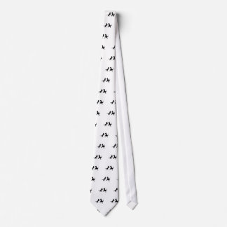 cat vs t-rex neck tie