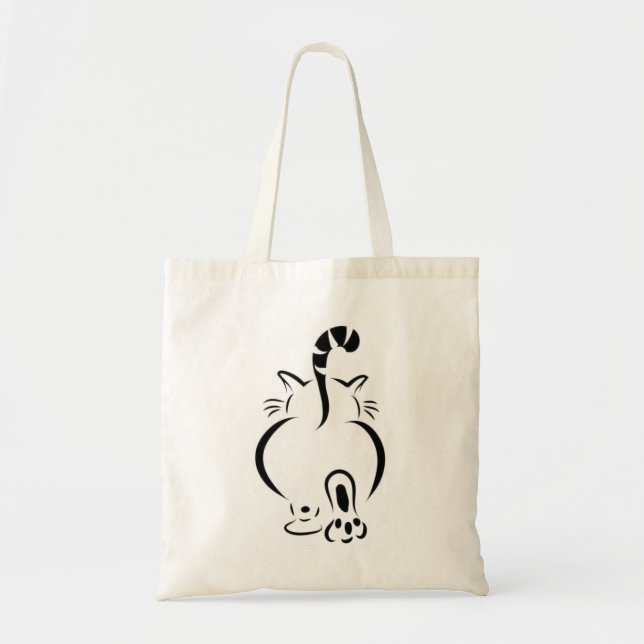 Cat Walk Tote Bag (Front)