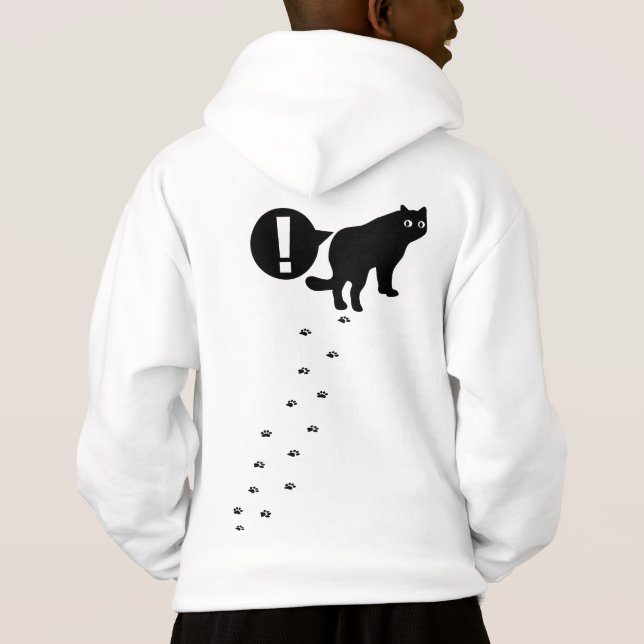 Cat_Walking Hoodie (Back)