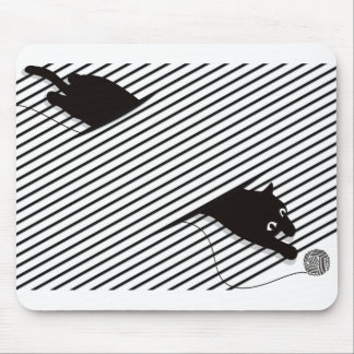 Cat_Walking Mouse Pad