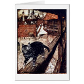 Cat walking on a railing (Front)