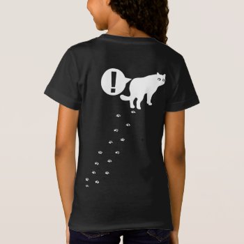 Cat_walking T-shirt by auraclover at Zazzle