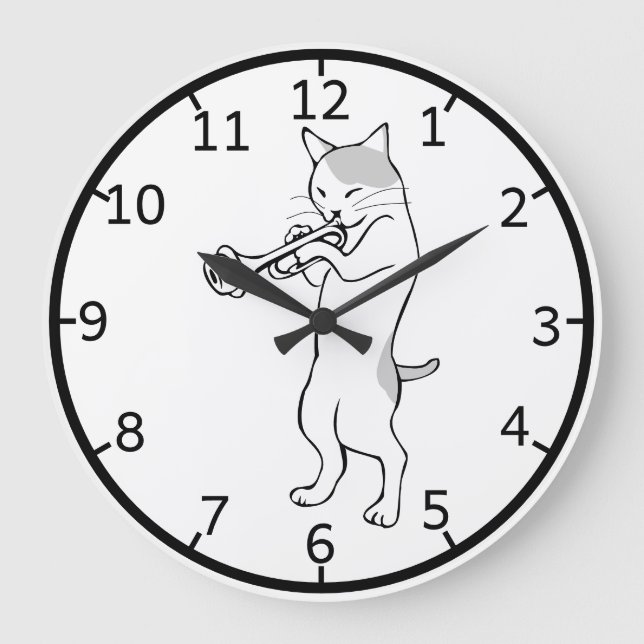 Cat Wall Clock (Front)