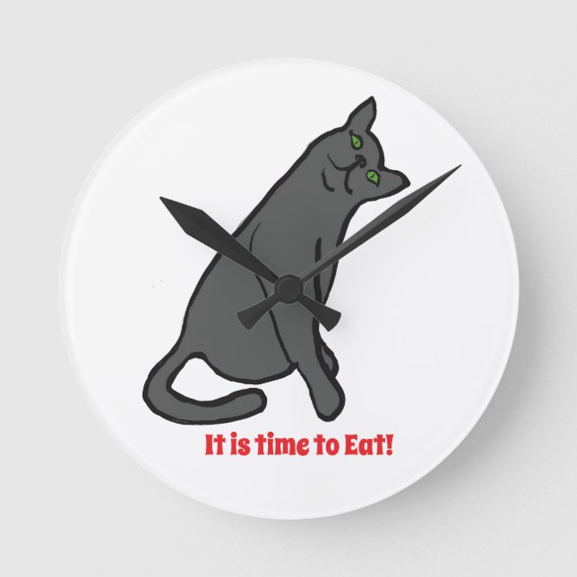 Cat Wall Clock (Front)