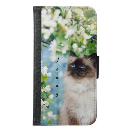 Cat Wallet Phone Case For Samsung Galaxy S6