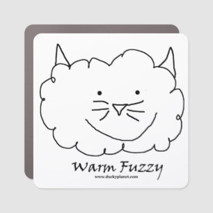 Cat Warm Fuzzy Magnet