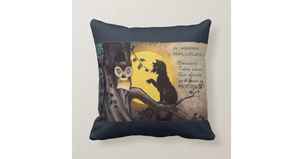 walmart halloween cat pillow