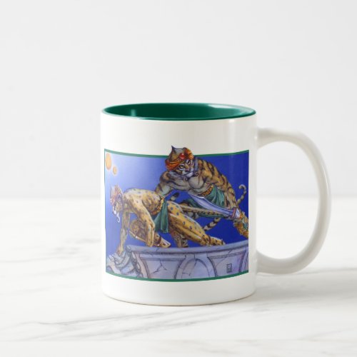 Cat Warriors Two_Tone Coffee Mug