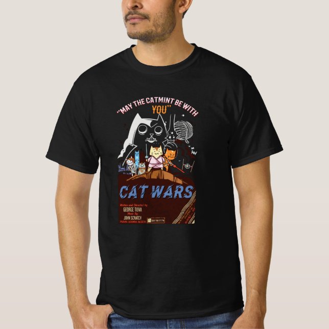 Cat Wars T-Shirt (Front)