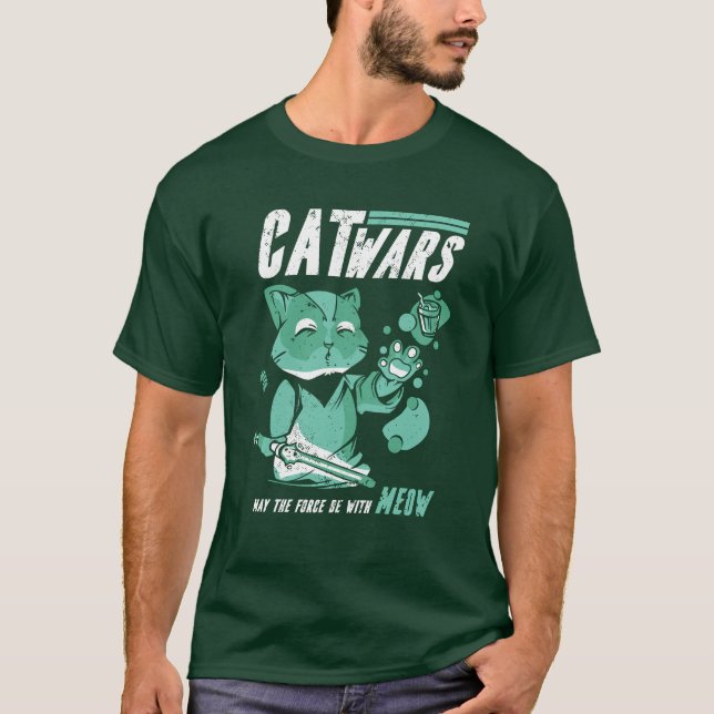 Cat Wars T-Shirt (Front)