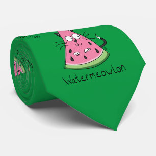Cat Watermelon Cute Kid's Neck Tie