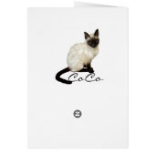 Cat Wearing Crown Cards (Back)