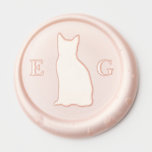 Cat Wedding detail Wax Seal Sticker<br><div class="desc">Introducing our charming "Cat Wedding Detail Wax Seal Sticker" - a delightful way to add a touch of feline elegance to your wedding stationery and decor. This wax seal sticker features a beautifully crafted cat illustration, symbolizing companionship, grace, and the unique bond you share with your furry friend. With each...</div>