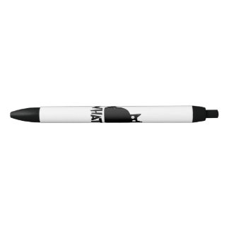 Cat What_ Funny Black Cat Pen