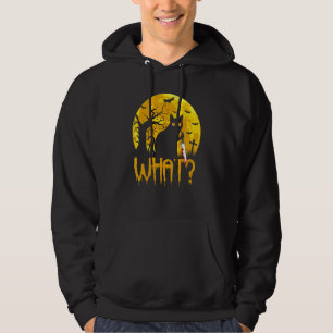 Cat What Murderous Black Cats With Knife Halloween Hoodie