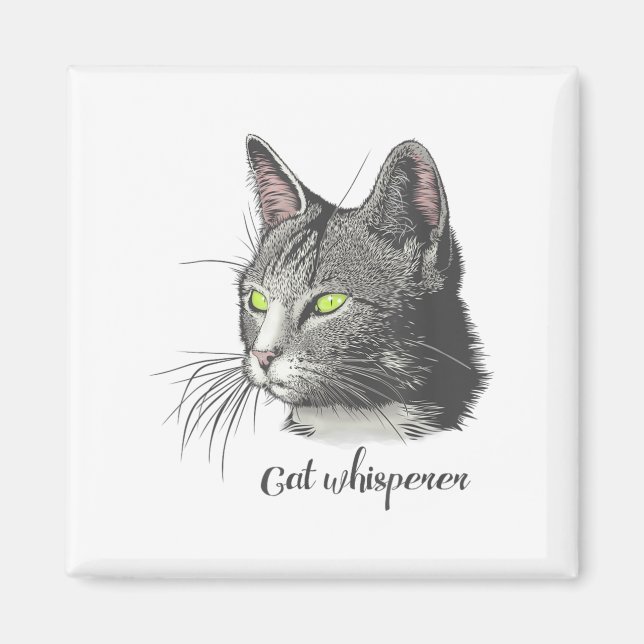 Cat Whisperer  Magnet (Front)