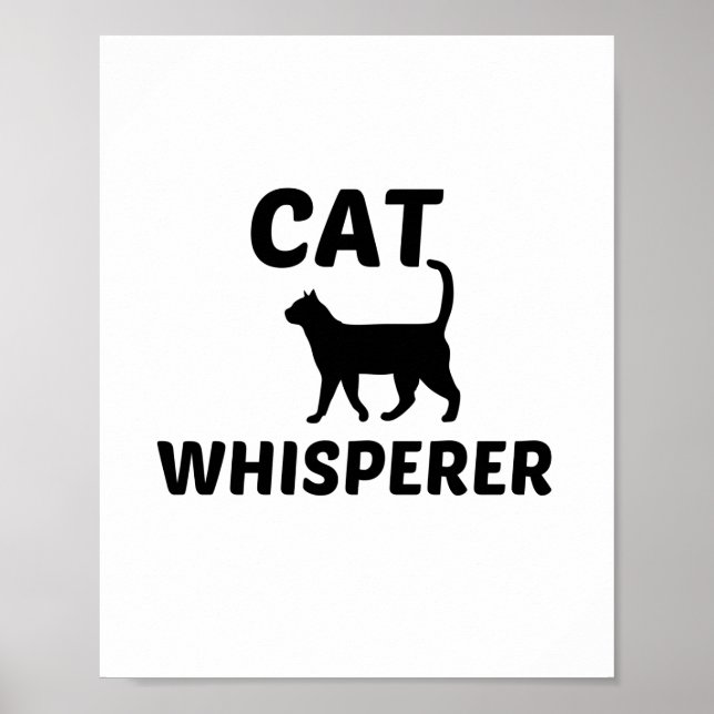 CAT WHISPERER POSTER (Front)