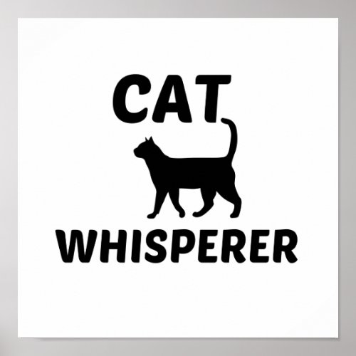 CAT WHISPERER POSTER