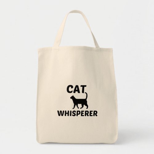 CAT WHISPERER TOTE BAG