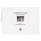 Cat Whispers Book Cover Image Cards (Back Horizontal)