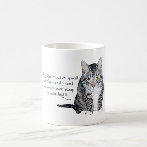 Cat Wisdom _ and Friendship Coffee Mug