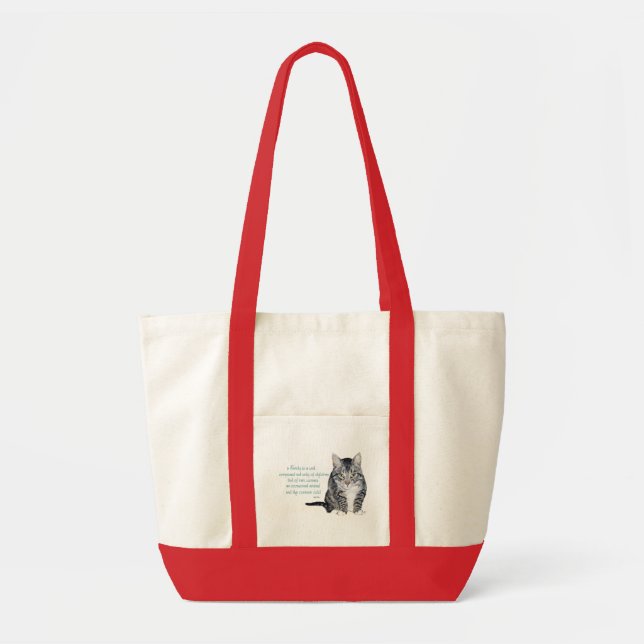 Cat Wisdom - Family Dynamics Tote Bag (Front)