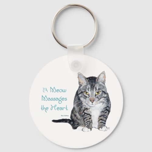 Cat Wisdom _ Meows Keychain