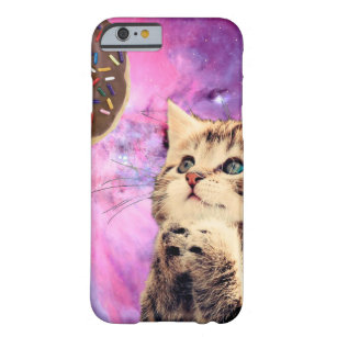 Cat wishing donut barely there iPhone 6 case
