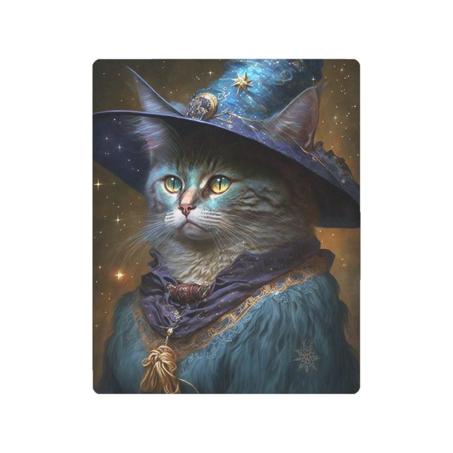 Cat Witch Fantasy Art (Front)