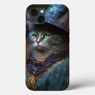Cat Witch Fantasy Art iPhone 13 Case