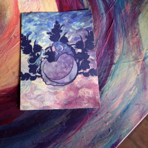 Cat Witch Moon Goddess Wiccan Cat Person Poster