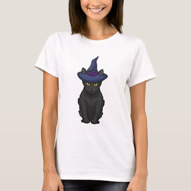 Cat Witch T-Shirt (Front)