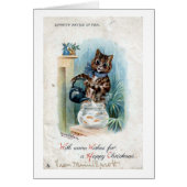 Cat with a kettle, Louis Wain (Front)