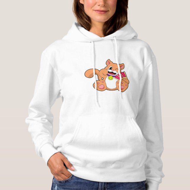 Cat with Bell Hoodie (Front)